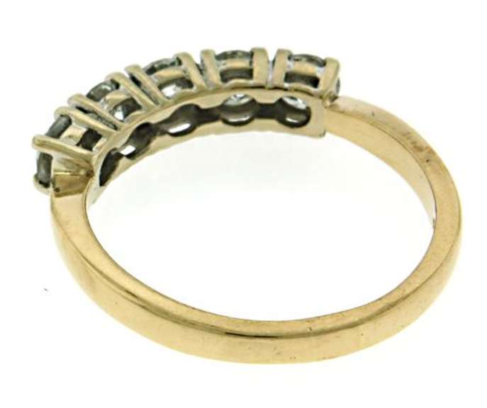 Classic 5 Stone Diamond Band in 14K 2 Tone