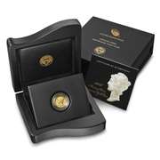 2016-W 1/10 oz Gold Mercury Dime with Box & CoA