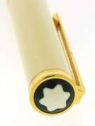 Monte Blanc Vintage Cream Noblesse Roller Ball Pen