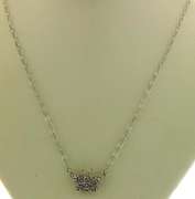 Butterfly & Diamond Necklace
