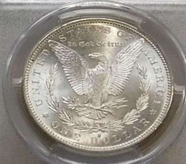 1881-S Morgan Dollar PCGS MS-63, Choice Bril Unc