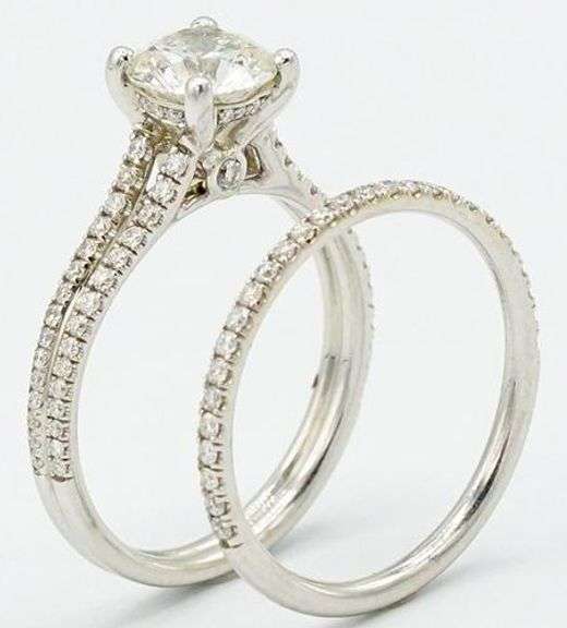 Impressive Quality 1.53ctw Wedding Set