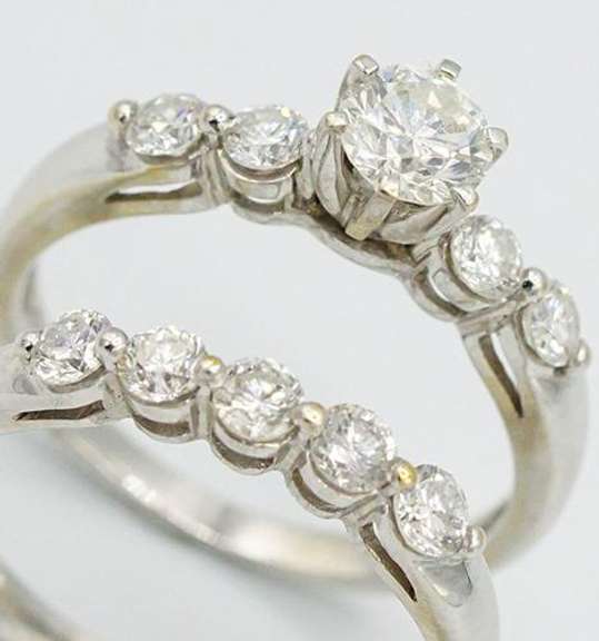1.25 CTW Diamond Bridal Set in 18K