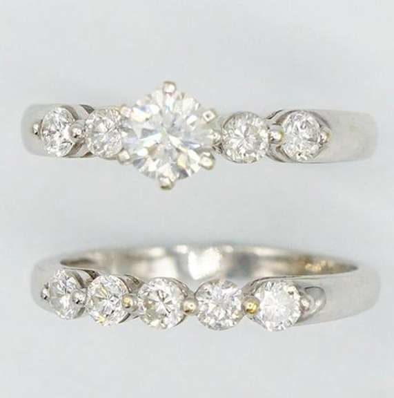 1.25 CTW Diamond Bridal Set in 18K