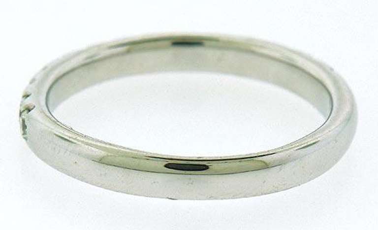 18kt Prong Diamond Band Ring
