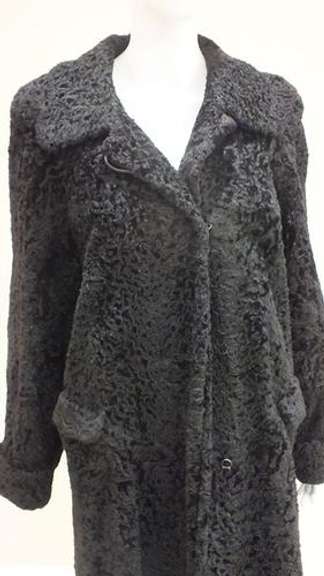 Persian lamb black coat