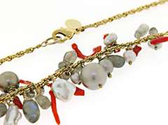 COLORFUL CLUSTER NECKLACE AND EARRING SET