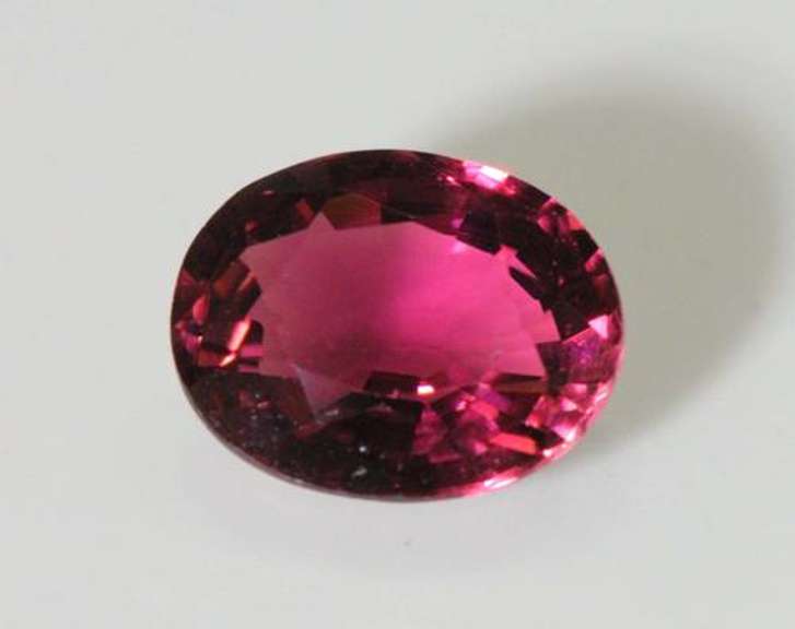 Dazzling Deep Pink Natural Tourmaline - 2.82 cts.