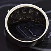 14 KT WHITE GOLD 2.00 CARAT DIAMOND BAND.