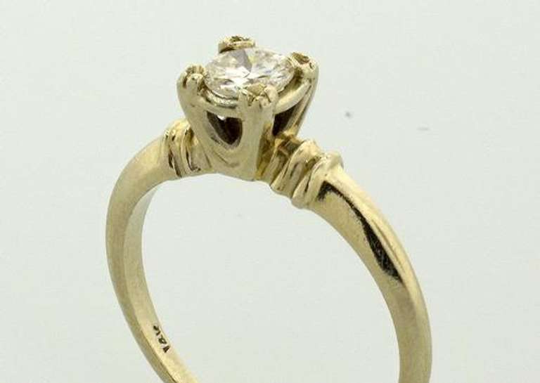 .34 CT Diamond Ring in White Gold