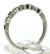 Amazing Ruby and Diamond Band Ring