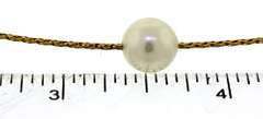 Single Pearl on Twisted Necklace