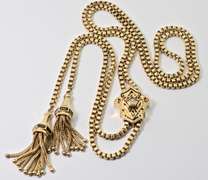 Superb 14K Slide Necklace