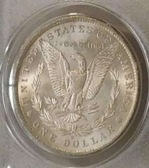 1884-O Morgan Dollar PCGS MS-63, Old Holder, white