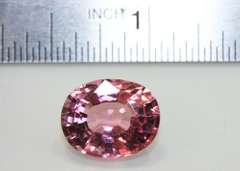 Glowing Pink Natural Tourmaline - 5.17 cts.