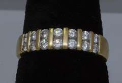 Vintage Gold & Diamond Band