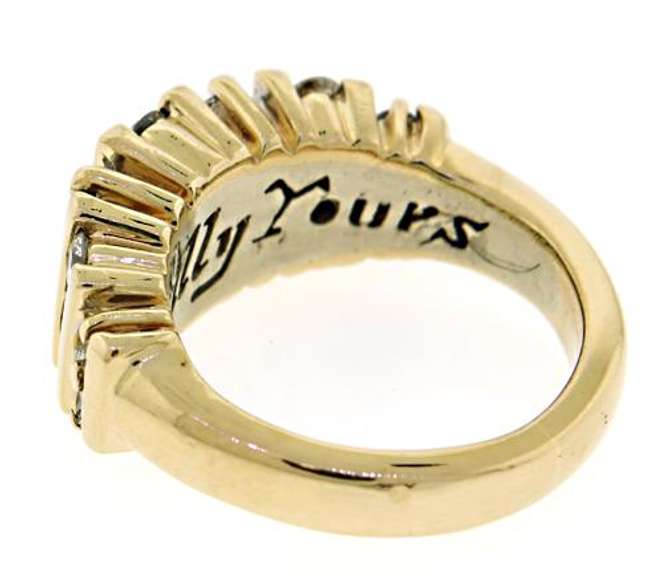 Modern 1.30ct Multi Bar Channel Diamond Ring