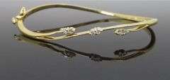 Unique Diamond Bangle Bracelet