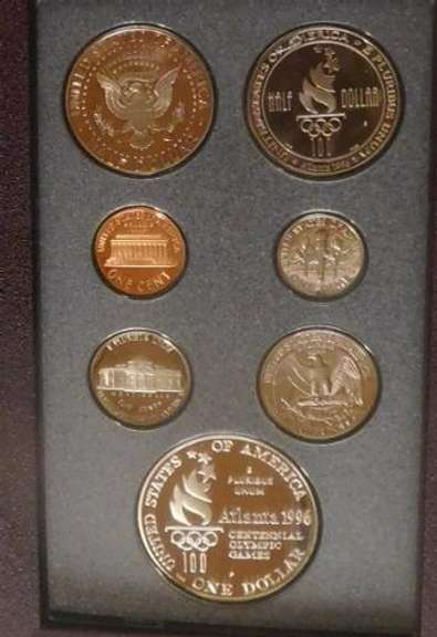 1996 Prestige Set, 7 piece set. Very rare, Key date