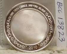 PROOF 1 oz Silver round - Birthday, engraveable
