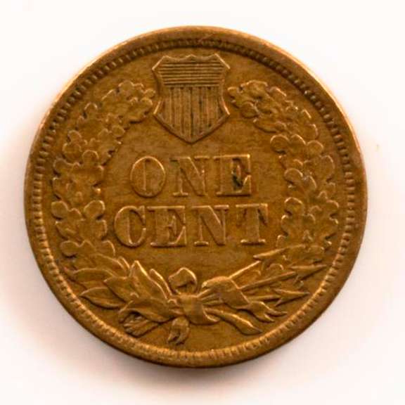 1860 CN Pointed Bust Indian Cent