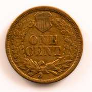 1860 CN Pointed Bust Indian Cent
