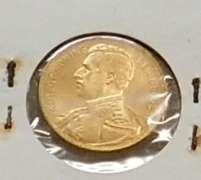 Gold, Belgium, 1914, 20 Francs, Unc, 0.1867 oz Gold