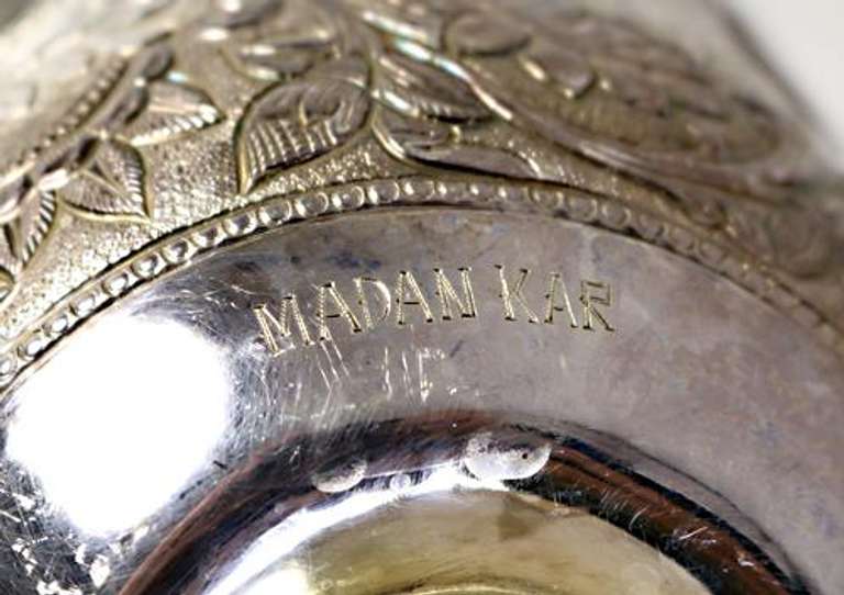 699.80 Grams Rare Design Silver Bowl