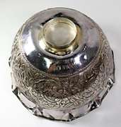 699.80 Grams Rare Design Silver Bowl