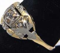 Sparkling Vintage Diamond Ring in Gold