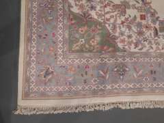 Handmade Indo Kerman Design 9.1x11.11