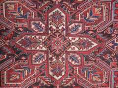 Semi Antique Persian Heriz 9.8x13.2