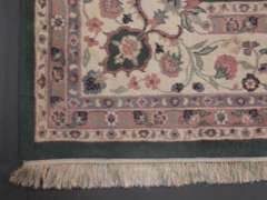 Handmade Indo Kashan Design 9.11x13.10