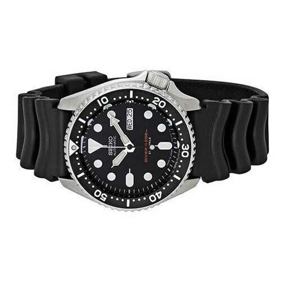New Mens Seiko Automatic 200m, Black Dial