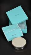 Tiffany & Co. Pewter Lidded Round Jewelry Trinket Box