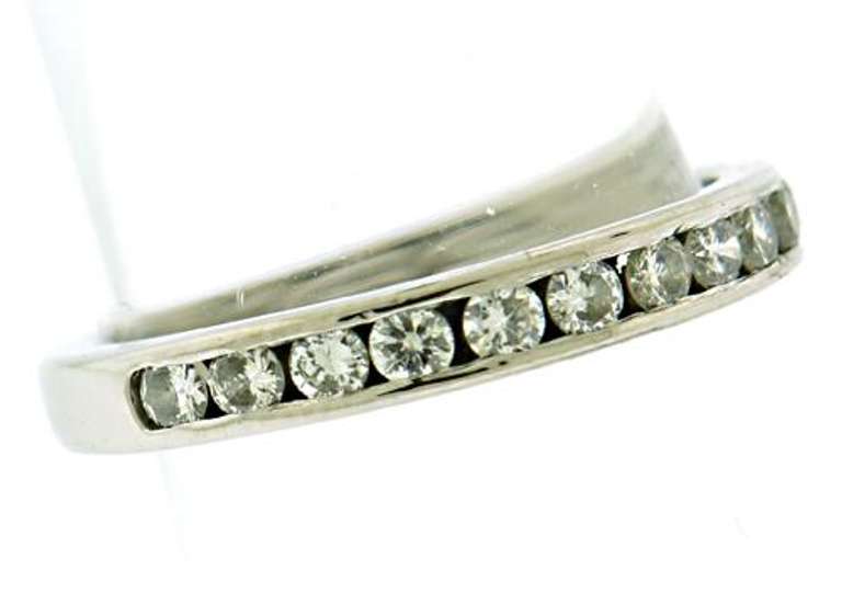 Classy Channel Set Diamond Band