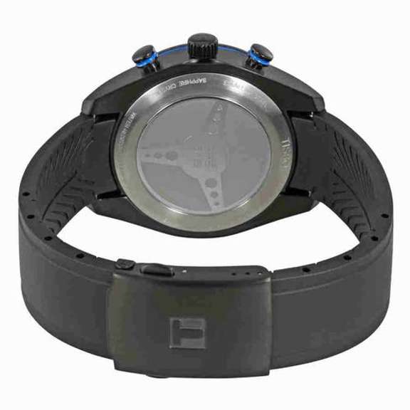 New Tissot Black Carbon Chronograph Swiss, Sapphire