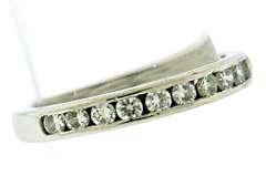 Classy Channel Set Diamond Band