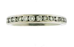 Classy Channel Set Diamond Band