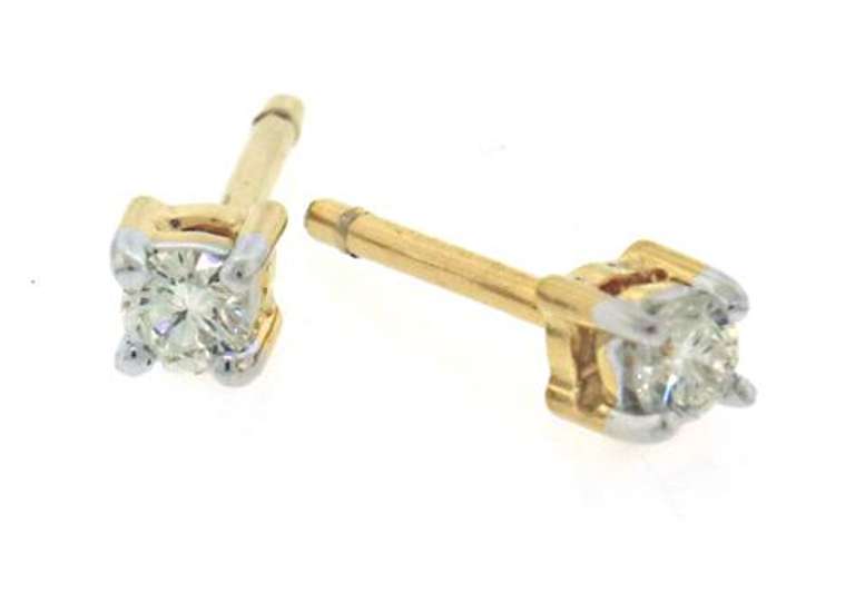 Classic 0.20ct Diamond Stud Earrings
