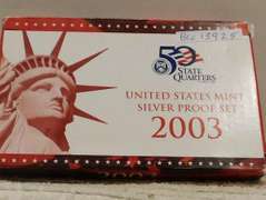 2003 Silver PROOF Set, w/ Mint Box, w/Sil State Qtrs.