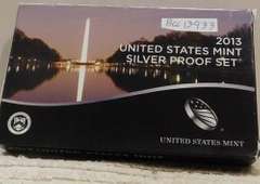 2013 Silver PROOF Set, w/ Mint Box, w/Sil State Qtrs.