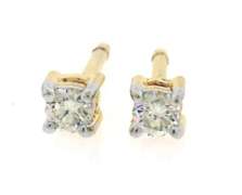 Classic 0.20ct Diamond Stud Earrings