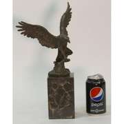 Flying Eagle Holding a Fish Bronze Sculpture