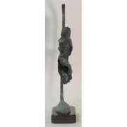 Indian Warrior Bronze Sculpture