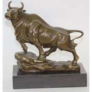 Bronze Money Wealth Corrida Cattle Neat Bull Ox
