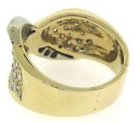 Elegant Princess & RBC Diamond Crossover Ring