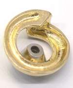 Glimmering Circular Diamond Pendant in Gold