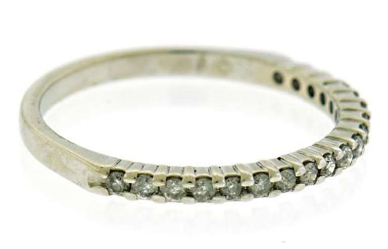 Fancy Shared Prong Diamond Band Ring