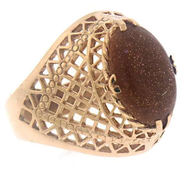 Nice Sandstone Cut Out Ring